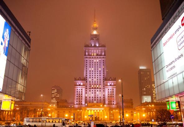 Central Station Hostel Warszawa Exteriör bild
